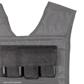 Titan Fitness 2.5 Lb. Weight Vest Ingots Set Of 4 Weights Only