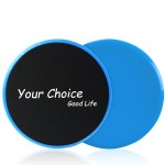 Your Choice Gliding Discs Sliders Fitness Core For Total Body Compact For Travel Or Home Ab Workout, Color Blue Set Of 2