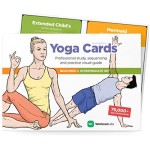 Workoutlabs Yoga Cards I Ii - Complete Set Beginners Intermediate: Professional Study, Class Sequencing Practice Guide A Premium Yoga Asana Flash Cards Deck With Sanskrit