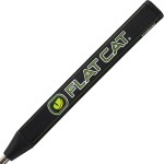 Flat Cat Tak Putter Grip Standard 8727, Slightly Oversized Rubber Non-Tapered Golf Grip, Flat Sides Put The Feeling Of A Square Putter Face In The Palm Of Your Hand, 122Al X 137Aw, Weighs 92G