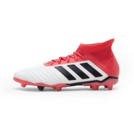 Adidas Predator 181 Fg J Blackwhitered Soccer Shoes 6