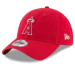 New Era Los Angeles Angels Mlb On Field Replica 9Twenty 920 Dad Cap, Red