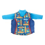 Stearns Puddle Jumper Kids 2-In-1 Life Jacket And Rash Guard Surfboards One Size