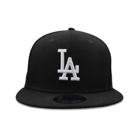 New Era 950 Los Angeles Dodgers Basic Snapback Hat (Black/White) Men's Cap