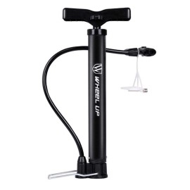 Letton Portable Bike Floor Pump Automatically Reversible Presta & Schrader Valves Mini Bicycle Air Pump 120Psi With Multifunction Ball Needle