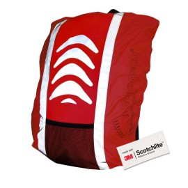 Salzmann 3M Reflective Backpack Cover High Visibility, Waterproof Weatherproof Ideal For Cycling, Running, Hiking More