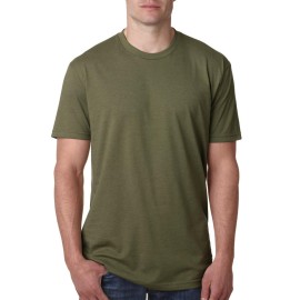 Next Level N6210 T-Shirt, Black Military Green (2 Pack), Xxxx-Large