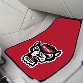 Fanmats Ncaa North Carolina State Wolfpack North Carolina State University2-Pc Carpet Car Mat Set, Team Color, One Size