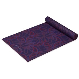 Gaiam Yoga Mat Premium Print Reversible Extra Thick Non Slip Exercise & Fitness Mat For All Types Of Yoga, Pilates & Floor Workouts, Divinity, 68