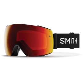 Smith Optics Io Mag Unisex Snow Winter Goggle - Black, Chromapop Sun Red Mirror