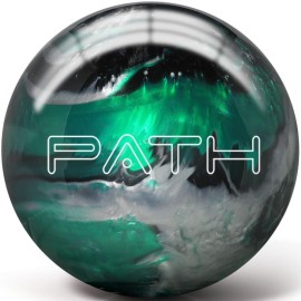 Pyramid Path Bowling Ball (Emerald/Black/Silver, 14 LB)