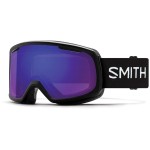 Smith Optics Riot Womens Snow Winter Goggle - Black, Chromapop Everyday Violet Mirror