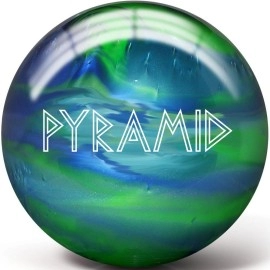 Pyramid Path Bowling Ball (Blue/Light Blue/Lime Green, 14 LB)