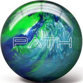 Pyramid Path Bowling Ball (Blue/Light Blue/Lime Green, 8 LB)