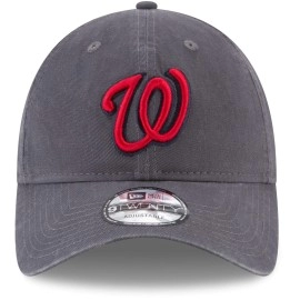 New Era Replica Core Classic Twill 9Twenty Adjustable Hat Cap (Washington Nationals (Graphite))