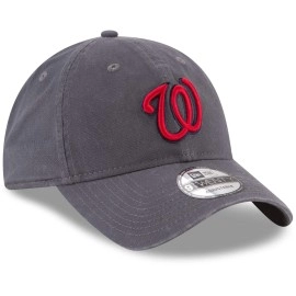 New Era Replica Core Classic Twill 9Twenty Adjustable Hat Cap (Washington Nationals (Graphite))