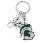 Ncaa Michigan State Spartans Home State Heavyweight Key Chain