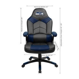 Imperial Black Seattle Seahawks Oversized Gaming Chair