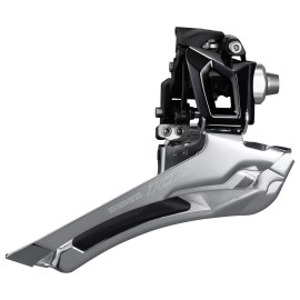 Shimano 105 Fd-R7000 105 11-Speed Toggle Front Derailleur, Double Braze-On, Black