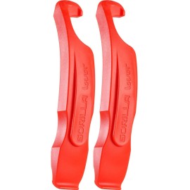 Gorilla Force Ultra Strong Bike Tire Levers 2 Pack Lava Red