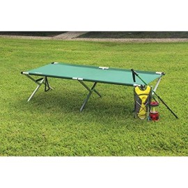 Texsport King Knot Se Giant Folding Camp Cot, Forest Green, 83