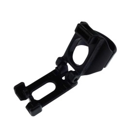 Kasteco 4 Pack Scuba Dive Universal Plastic Clip Snorkel Keeper Tube Holder, Black