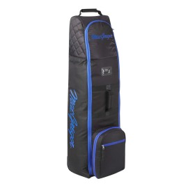 Macgregor Unisexs Vip Deluxe Wheeled Travel Cover, Blackroyal Blue, One Size Mactc003Sd