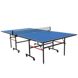 STIGA Advantage Competition-Ready Indoor Table Tennis Tables 95% Preassembled Out of the Box with Easy Attach and Remove Net - Multiple Styles Available