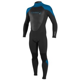 Oneill Mens Epic 43Mm Full Wetsuit Mt Blackoceanbrite Blue (4212)