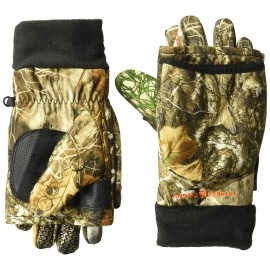 Arcticshield Unisex Tech Finger System Gloves Realtree Edge Large