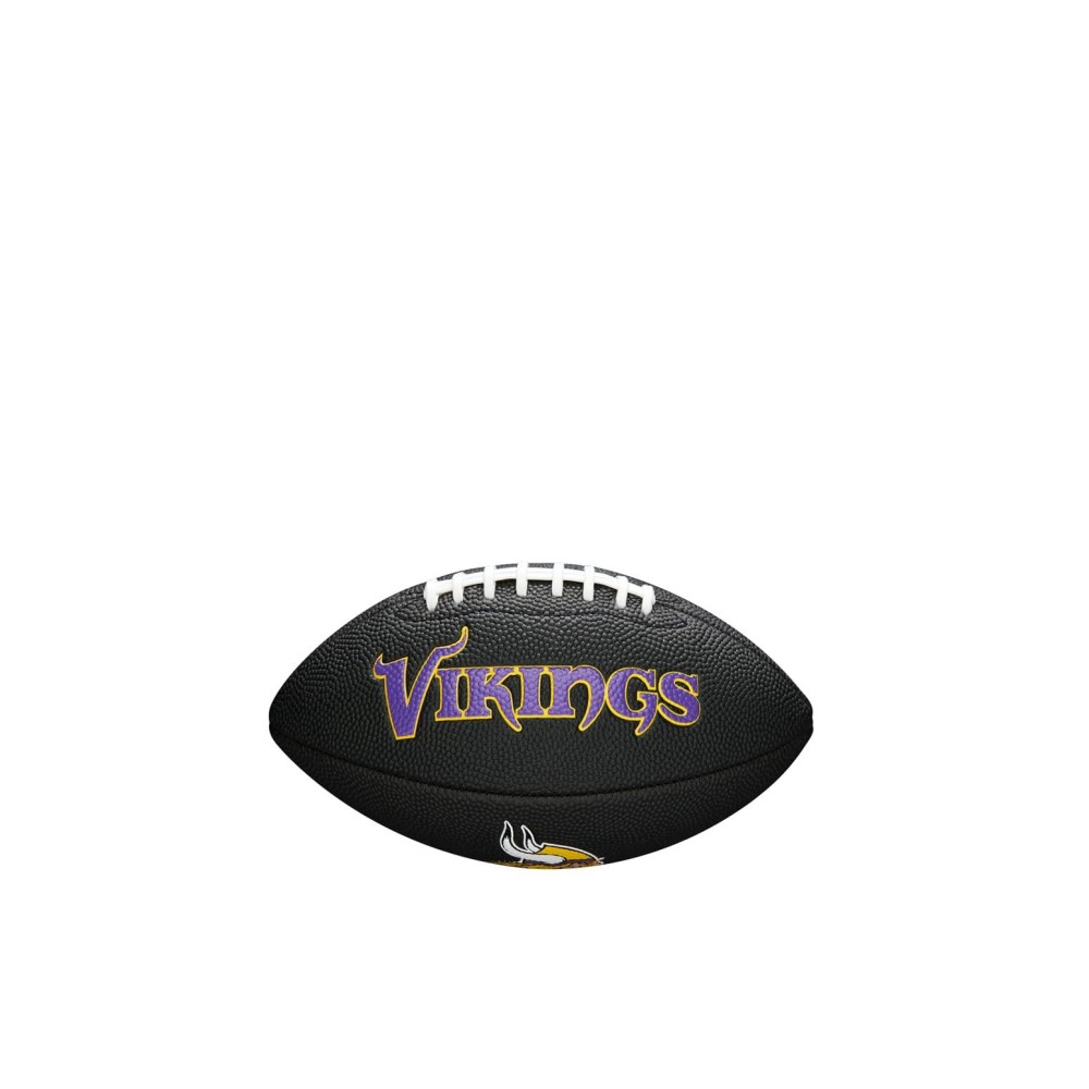 Wilson Sporting Goods Nfl Minnesota Vikings Team Logo Football , Black, Mini Size