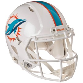 Riddell NFL Miami Dolphins Speed Authentic Football Helmet