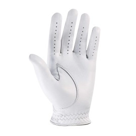 FootJoy Men's StaSof Golf Glove White X-Large, Worn on Right Hand