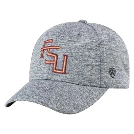 Top of the World Florida State Seminoles Men's Adjustable Steam Charcoal Icon hat, Adjustable