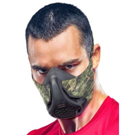 Sparthos Training Mask High Altitude Mask - For Gym Sport Workouts, Running, Biking, Elevation, Working - Athletic Exercise Work Out Runner Face Mask - Mask 2 3 - For Men Women Athlete Camo Case]