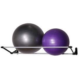 Wall Storage Rack for ExerciseYogaStability Balls 25 cm to 95 cM (10 to 36) (4 FT)