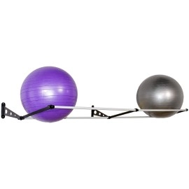 Wall Storage Rack for ExerciseYogaStability Balls 25 cm to 95 cM (10 to 36) (4 FT)