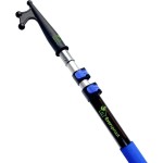 Eversprout 7-To-18 Foot Telescoping Boat Hook Floats, Scratch-Resistant, Sturdy Design Durable & Lightweight, 3-Stage Anodized Aluminum Pole Threaded End For Boating Accessories (18 Feet)