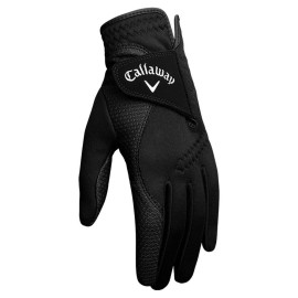 Callaway Golf Womens Thermal Grip, Cold Weather Golf Gloves, Black, Medium, 1 Pair, (Left And Right)