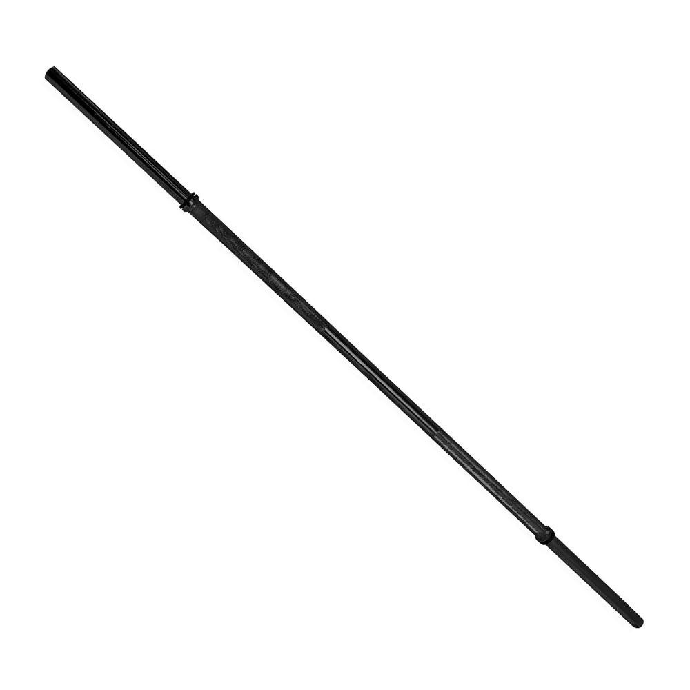 Cap Barbell 60 Solid Standard Bar, 1-Inch Diameter, Black