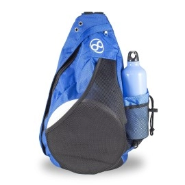Infinite Discs Slinger Disc Golf Backpack For Quick Disc Storage, 6-12 Discs In Your Bag (Blue)
