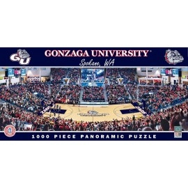 MasterPieces 1000 Piece Sports Jigsaw Puzzle - NCAA Gonzaga Bulldogs Basketball Panoramic - 13