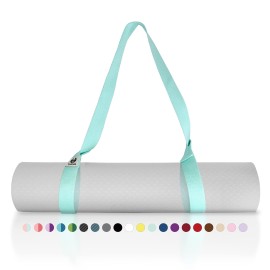 Tumaz Yoga Mat Strap [Mat Not Included] (15+ Colors, 2 Sizes Options) With Extra Thick, Durable And Comfy Delicate Texture The Must-Have Multi-Purpose Strap/Carrier For Your Yoga/ Exercise Mat