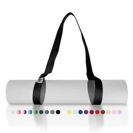 Tumaz Yoga Mat Strap [Mat Not Included] (15+ Colors, 2 Sizes Options) With Extra Thick, Durable And Comfy Delicate Texture The Must-Have Multi-Purpose Strap/Carrier For Your Yoga Mat, Exercise Mat