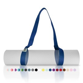 Tumaz Yoga Mat Strap [Mat Not Included] (15+ Colors, 2 Sizes Options) With Extra Thick, Durable And Comfy Delicate Texture The Must-Have Multi-Purpose Strap/Carrier For Your Yoga Mat, Exercise Mat