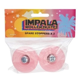 Impala Rollerskates 2-Pack Stopper with Bolts Pink One Size