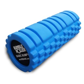 Rumbleroller Basic Bumpy Foam Roller, Solid Core Eva Foam Roller With Gridbump Texture For Deep Tissue Massage And Self-Myofascial Release