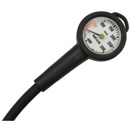 Seac Compact, Scuba Diving Pressure Gauge, Dial Scale 0-400 Bar