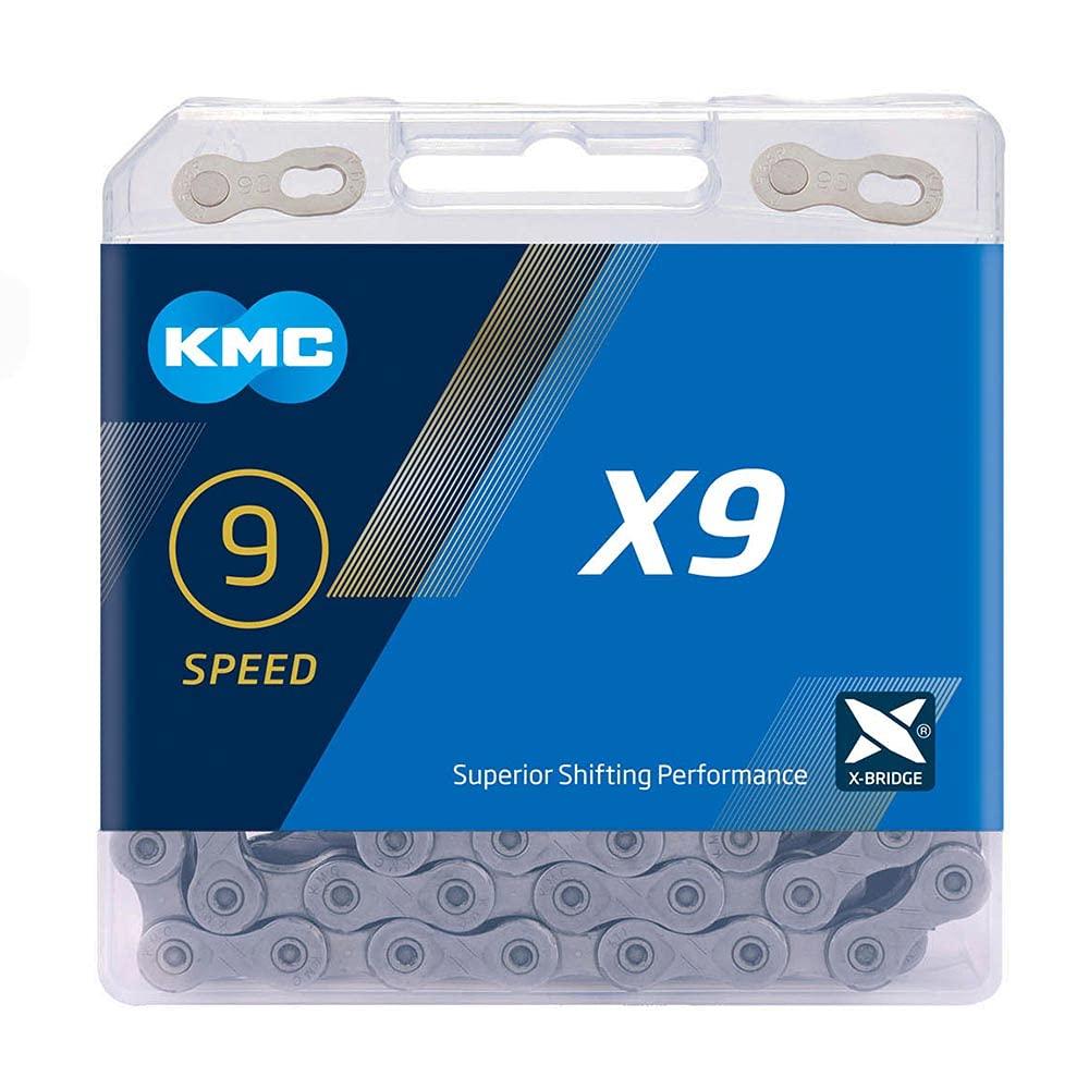 Kmc Unisexs X9 Chain, Grey, 114 Link