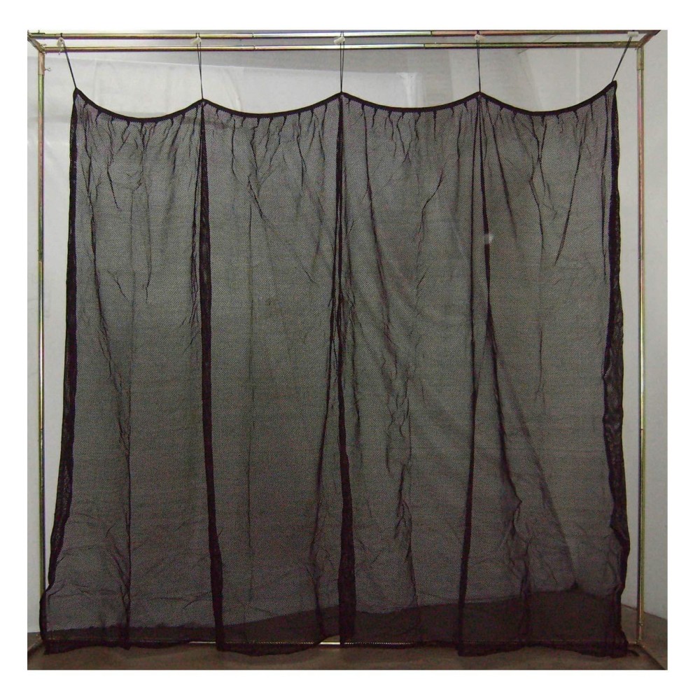 Cimarron Sports 10 x 10 Foot Heavy Duty Golf Net Baffle Protects Original Golf Netting and Stops All Balls, Black